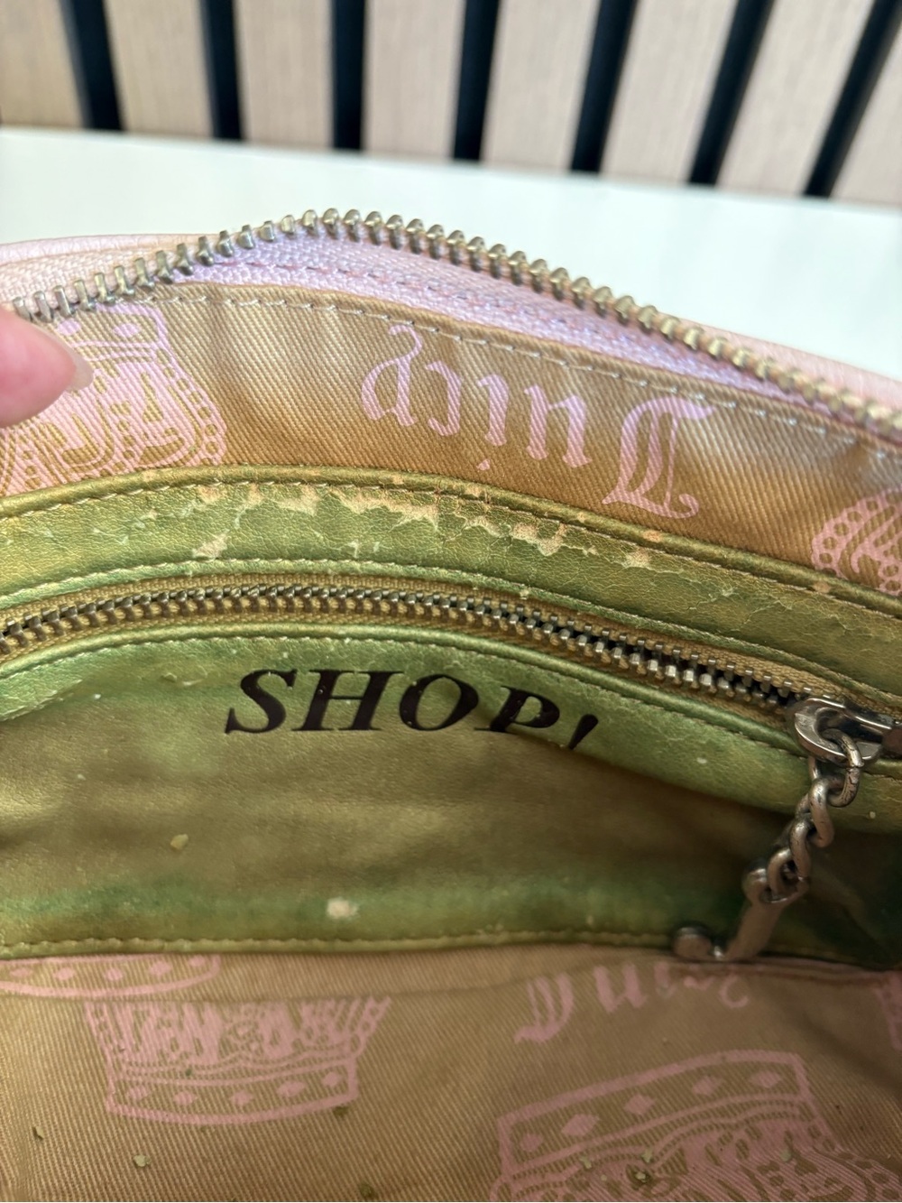 Y2K JUICY COUTURE ‘I Love Couture’ Mini Bag - Picture 10 of 14